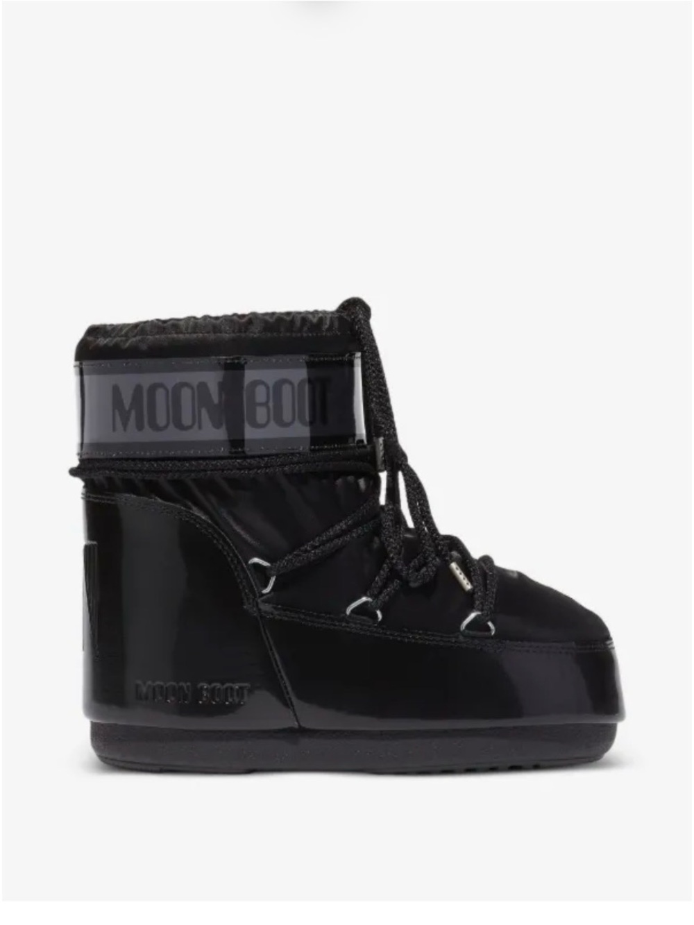 Moon boot icon low glance satin boots